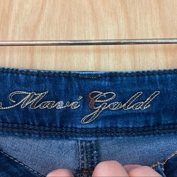 MAVI GOLD Sz 28  x 28 Skinny Jeans Cuffed - Picture 4 of 8